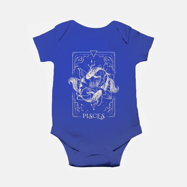 Pisces Tarot-Baby-Basic-Onesie-eduely