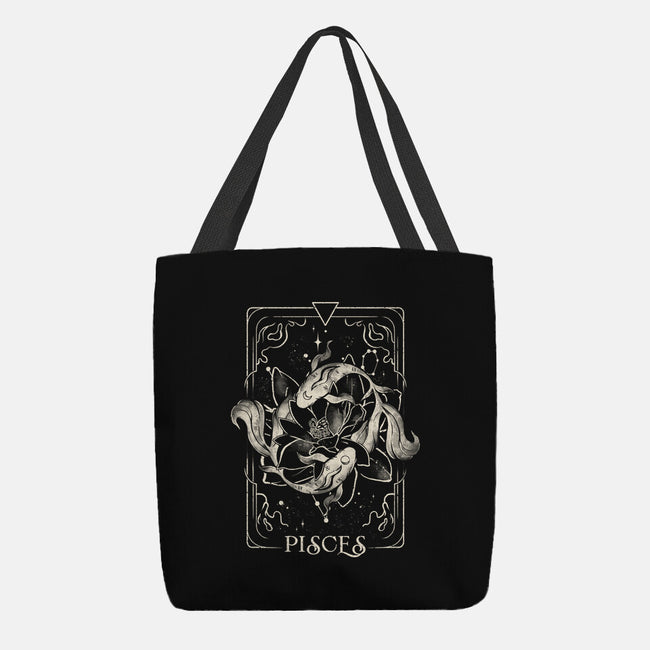 Pisces Tarot-None-Basic Tote-Bag-eduely