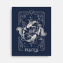 Pisces Tarot-None-Stretched-Canvas-eduely