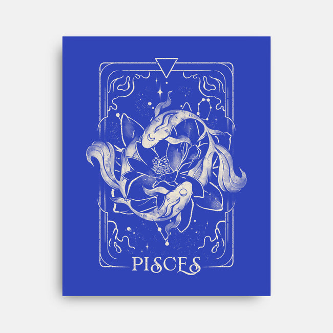 Pisces Tarot-None-Stretched-Canvas-eduely