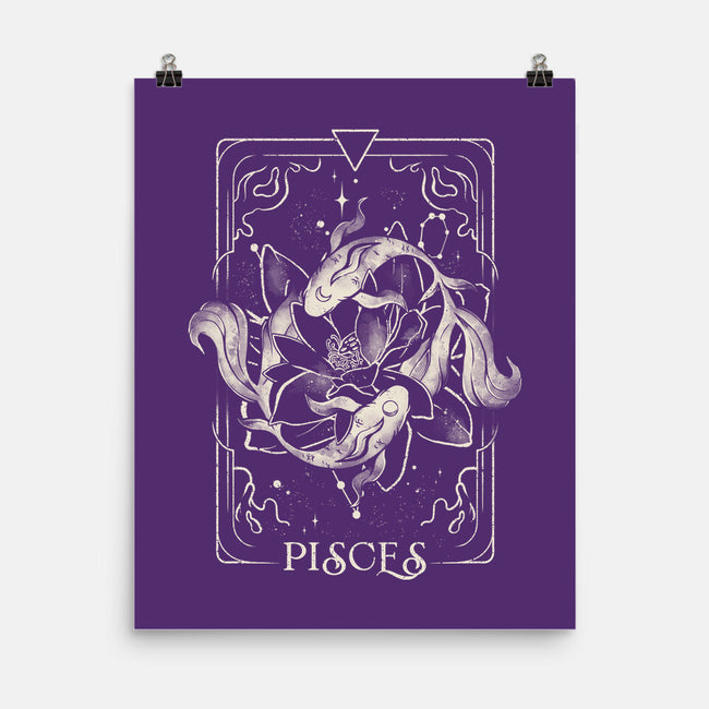 Pisces Tarot-None-Matte-Poster-eduely