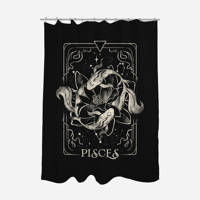 Pisces Tarot-None-Polyester-Shower Curtain-eduely