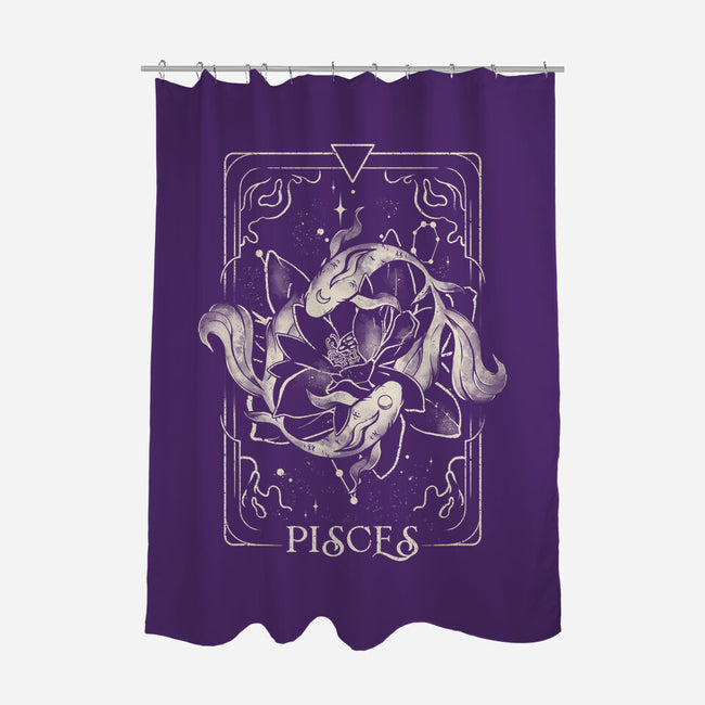Pisces Tarot-None-Polyester-Shower Curtain-eduely