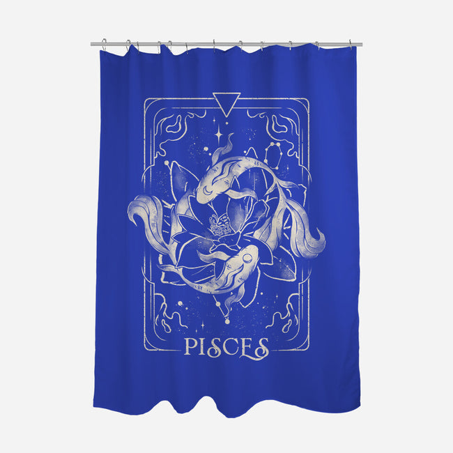 Pisces Tarot-None-Polyester-Shower Curtain-eduely