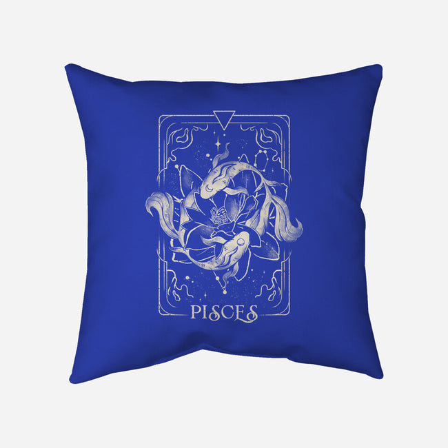 Pisces Tarot-None-Removable Cover w Insert-Throw Pillow-eduely