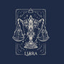 Libra Tarot-Womens-V-Neck-Tee-eduely