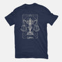 Libra Tarot-Womens-Fitted-Tee-eduely