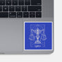 Libra Tarot-None-Glossy-Sticker-eduely