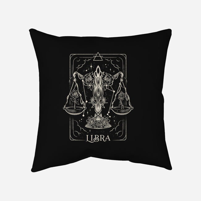 Libra Tarot-None-Removable Cover w Insert-Throw Pillow-eduely