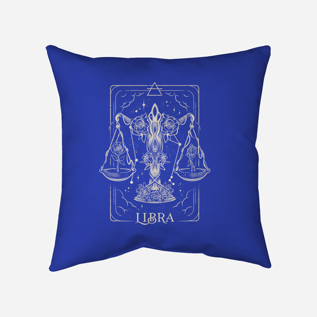 Libra Tarot-None-Removable Cover w Insert-Throw Pillow-eduely