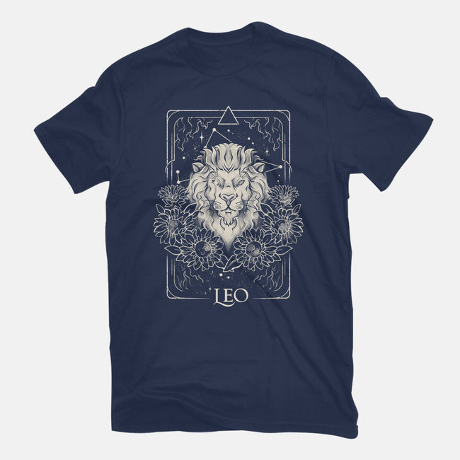 Leo Tarot-Mens-Heavyweight-Tee-eduely