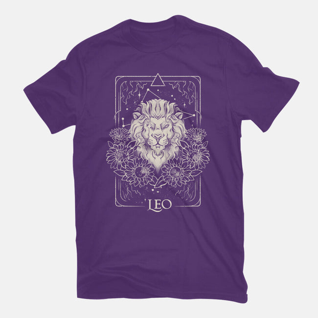 Leo Tarot-Mens-Basic-Tee-eduely