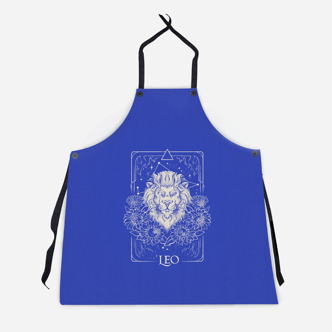 Leo Tarot-Unisex-Kitchen-Apron-eduely