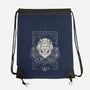 Leo Tarot-None-Drawstring-Bag-eduely