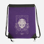 Leo Tarot-None-Drawstring-Bag-eduely