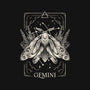 Gemini Tarot-Womens-Fitted-Tee-eduely