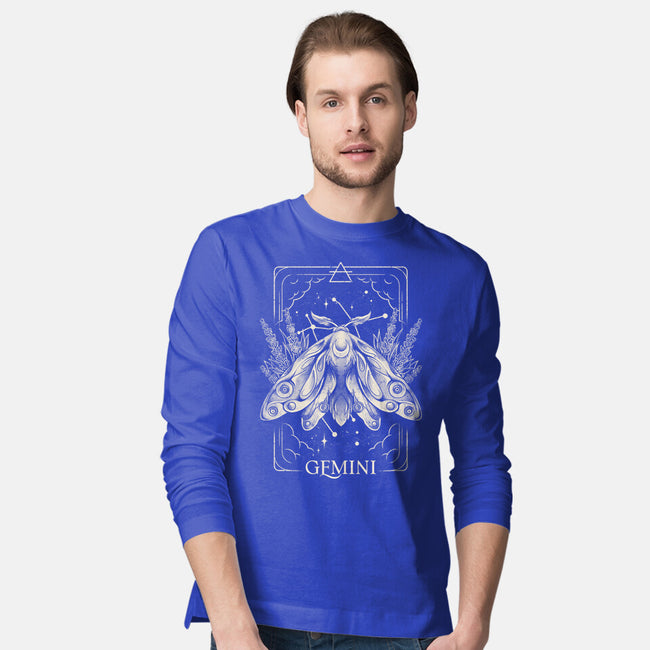 Gemini Tarot-Mens-Long Sleeved-Tee-eduely