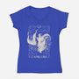 Capricorn Tarot-Womens-V-Neck-Tee-eduely