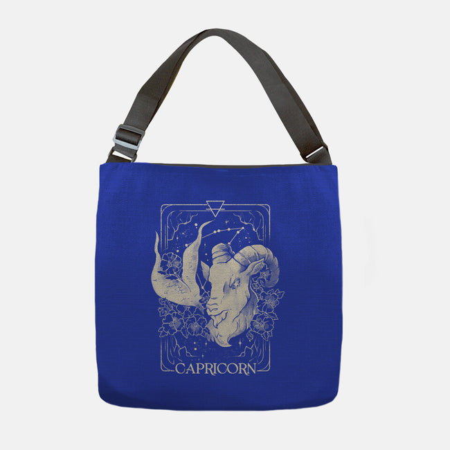 Capricorn Tarot-None-Adjustable Tote-Bag-eduely