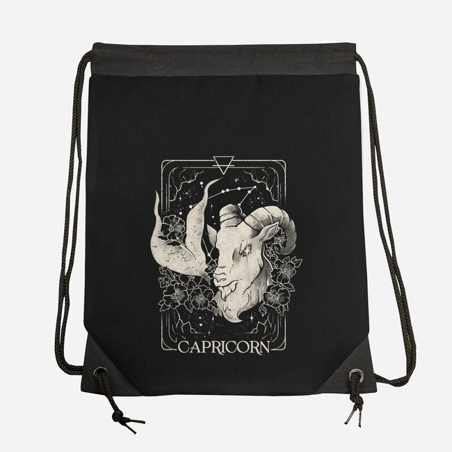 Capricorn Tarot-None-Drawstring-Bag-eduely