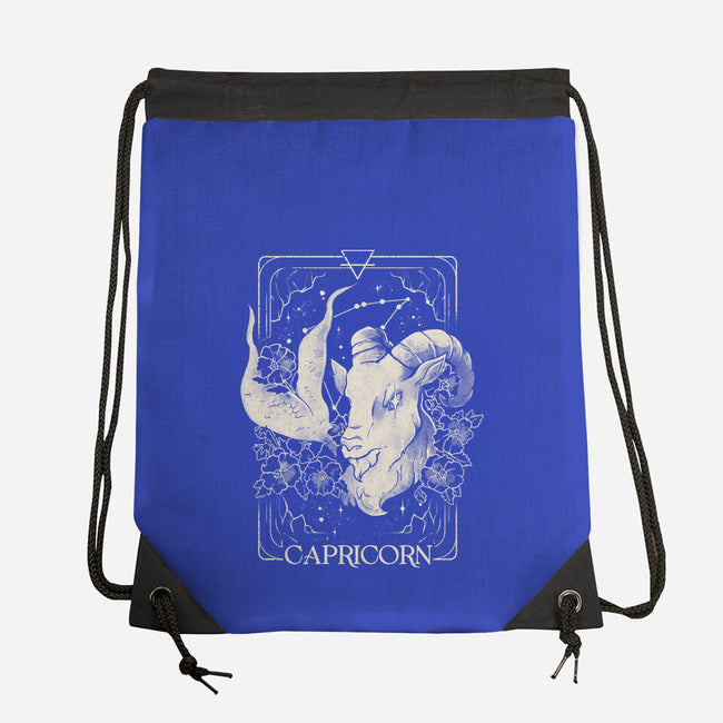 Capricorn Tarot-None-Drawstring-Bag-eduely