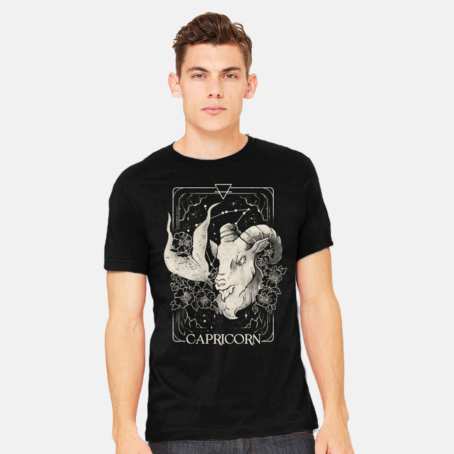 Capricorn Tarot-Mens-Heavyweight-Tee-eduely