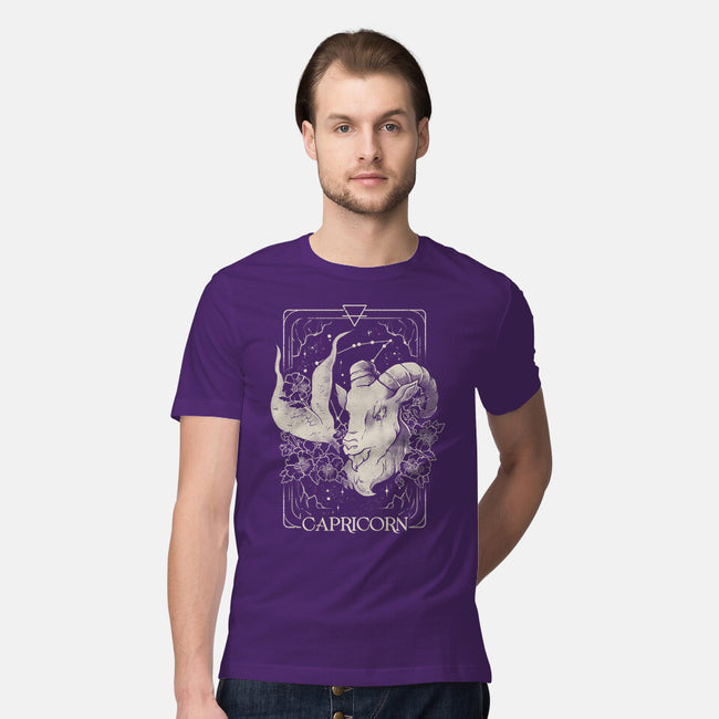 Capricorn Tarot-Mens-Premium-Tee-eduely