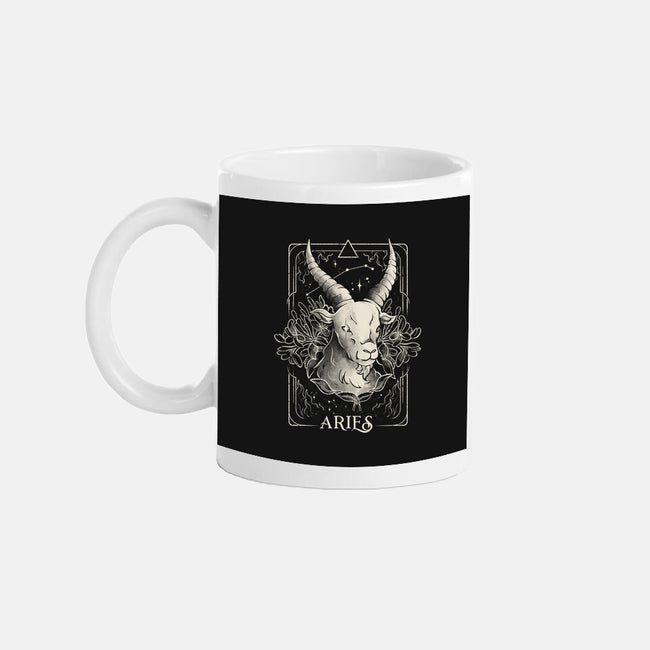 Aries Tarot-None-Mug-Drinkware-eduely