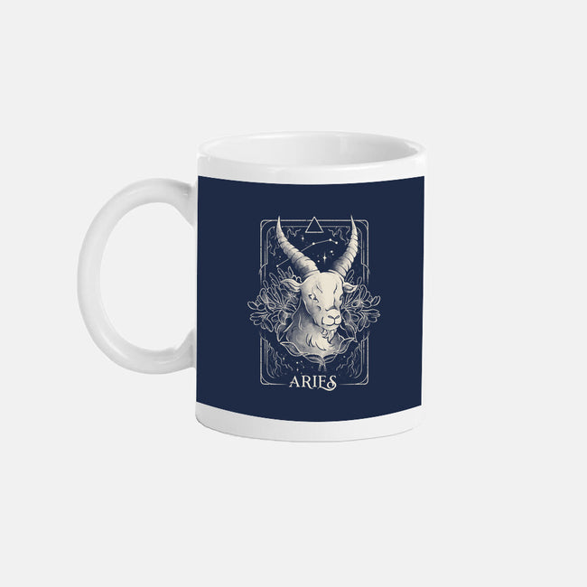 Aries Tarot-None-Mug-Drinkware-eduely