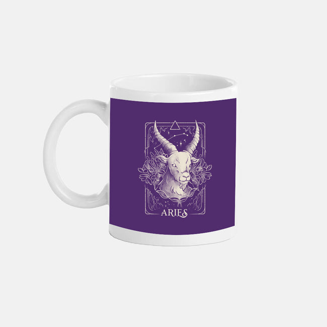 Aries Tarot-None-Mug-Drinkware-eduely
