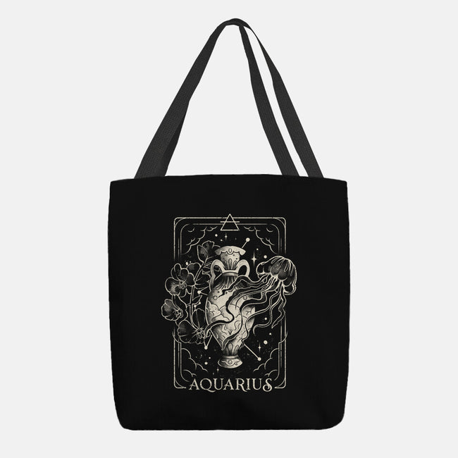 Aquarius Tarot-None-Basic Tote-Bag-eduely