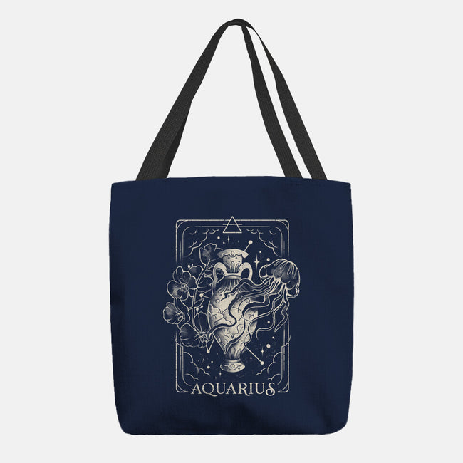Aquarius Tarot-None-Basic Tote-Bag-eduely