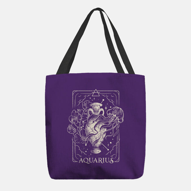 Aquarius Tarot-None-Basic Tote-Bag-eduely
