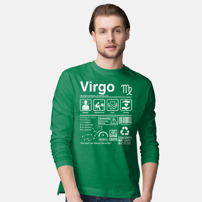 Virgo Label-Mens-Long Sleeved-Tee-DrMonekers