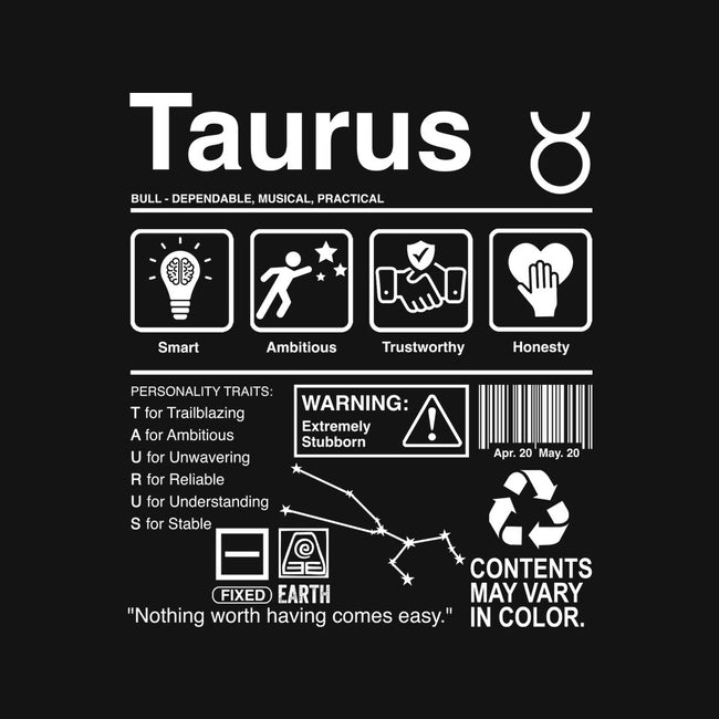Taurus Label-Mens-Basic-Tee-DrMonekers