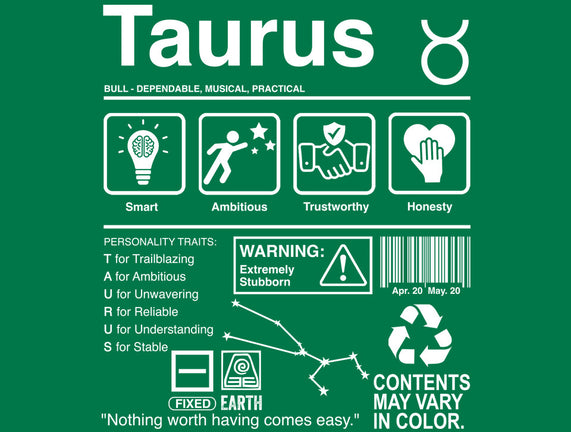 Taurus Label