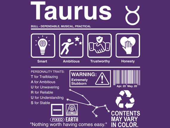 Taurus Label