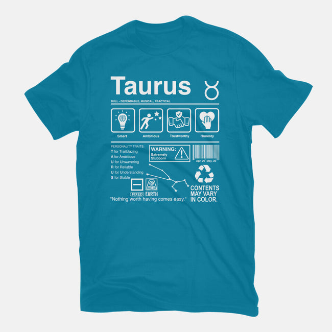Taurus Label-Mens-Basic-Tee-DrMonekers