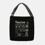 Taurus Label-None-Adjustable Tote-Bag-DrMonekers