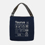 Taurus Label-None-Adjustable Tote-Bag-DrMonekers