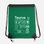 Taurus Label-None-Drawstring-Bag-DrMonekers