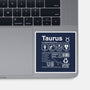 Taurus Label-None-Glossy-Sticker-DrMonekers