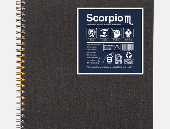 Scorpio Label