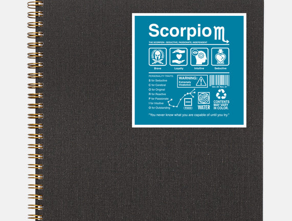 Scorpio Label