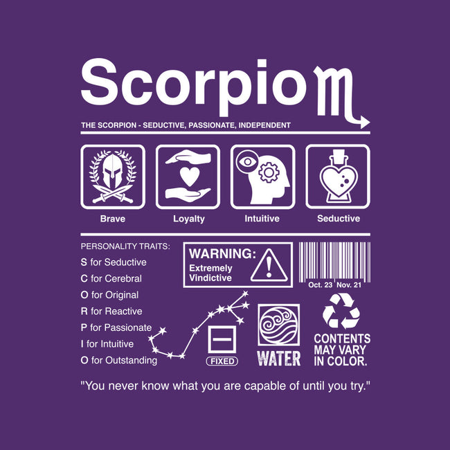 Scorpio Label-None-Adjustable Tote-Bag-DrMonekers