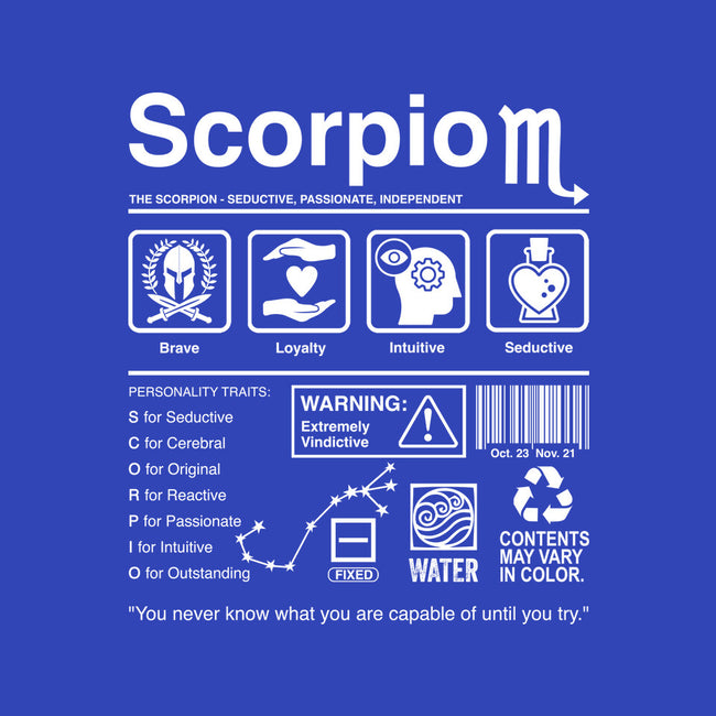 Scorpio Label-Womens-V-Neck-Tee-DrMonekers