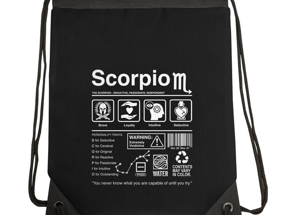 Scorpio Label