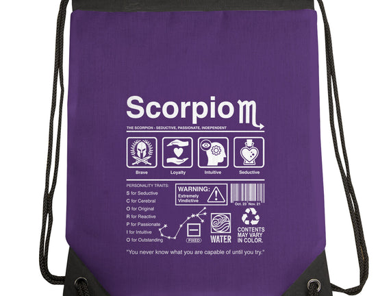 Scorpio Label