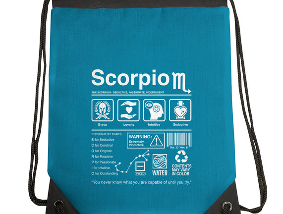 Scorpio Label