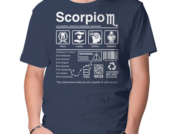 Scorpio Label